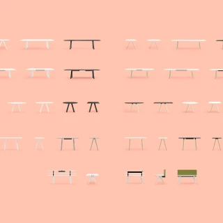 Pedrali Arki-table 139x139cm