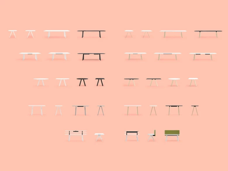 Pedrali Arki-table 139x139cm