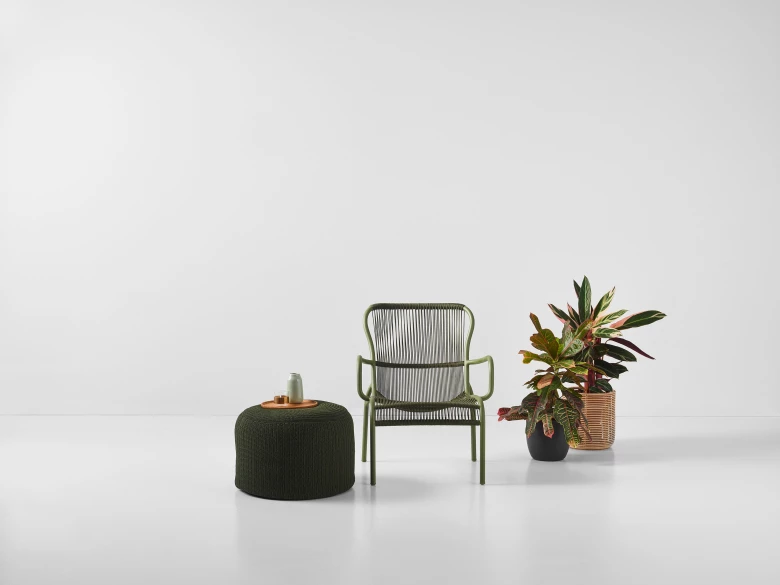 Pouf extérieur Otto