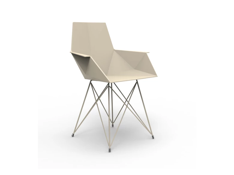 Chaise Faz Steel Armchair (lot de 4)