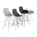 Tabouret Faz avec accoudoirs (lot de 4) - 3