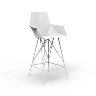 Tabouret Faz avec accoudoirs (lot de 4)