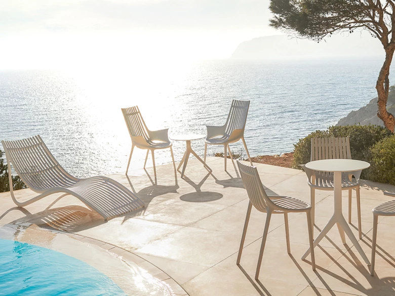 Fauteuil Ibiza (lot de 4)