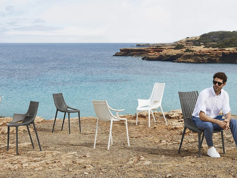 Fauteuil lounge Ibiza (lot de 4)