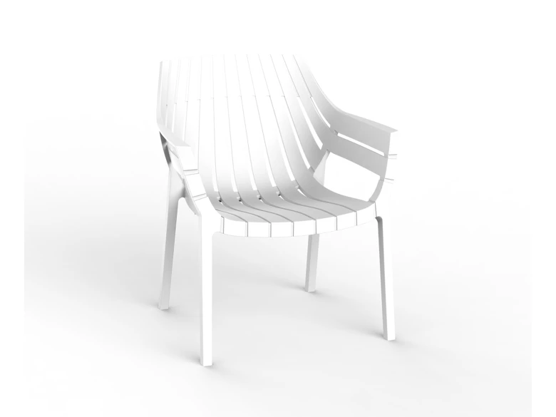 Fauteuil Lounge Spritz (lot de 4)