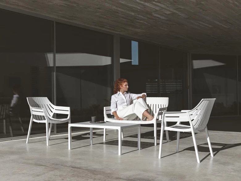 Fauteuil Lounge Spritz (lot de 4)