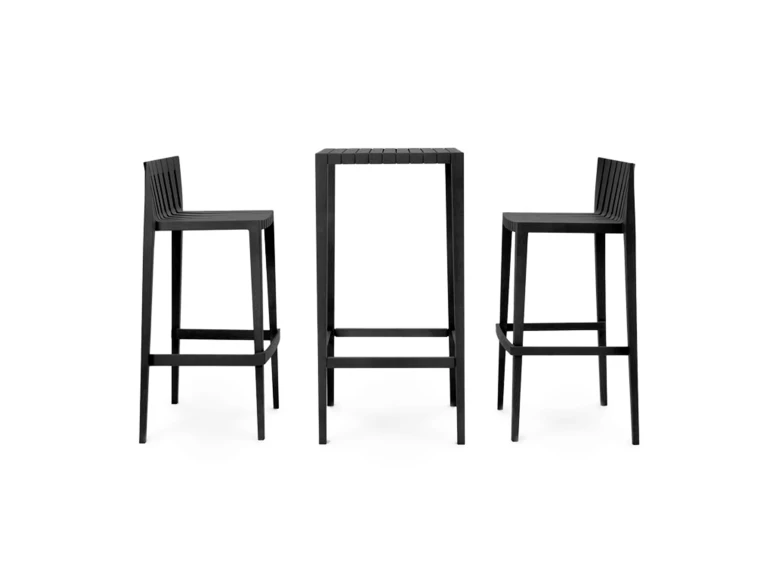 Spritz Set de 2 tabourets et 1 table