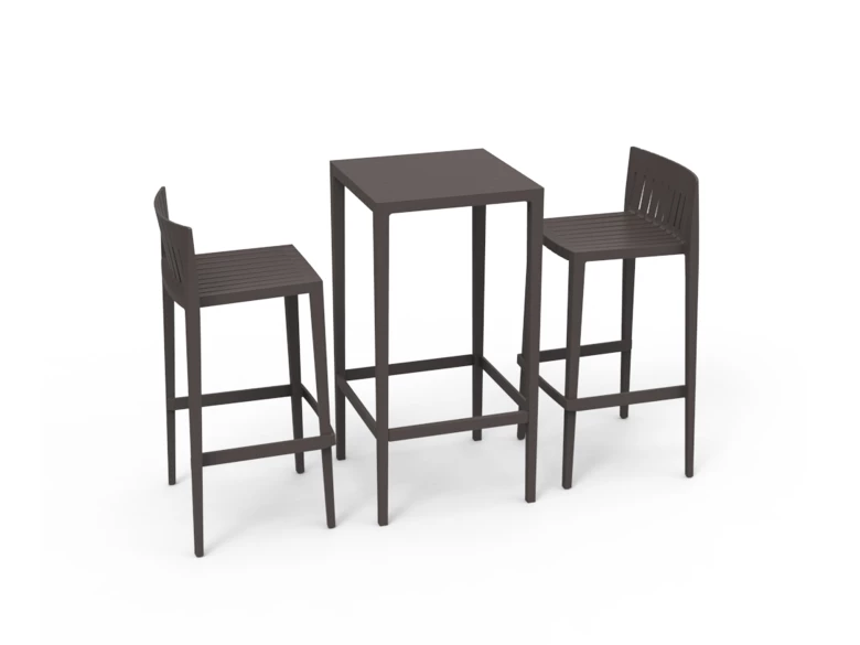 Spritz Set de 2 tabourets et 1 table