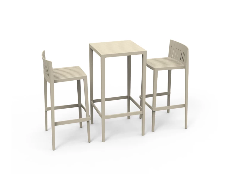 Spritz Set de 2 tabourets et 1 table