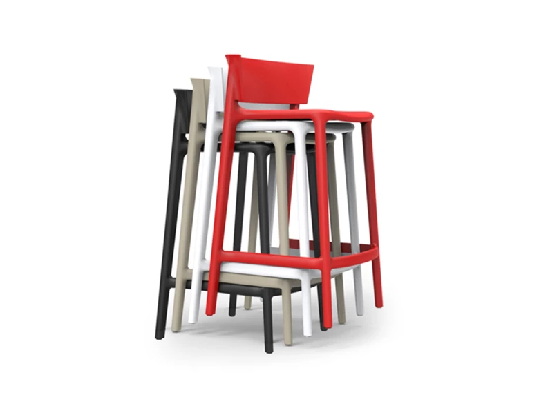 Tabouret Africa (lot de 4)