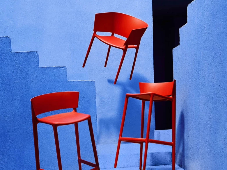 Tabouret Africa (lot de 4)