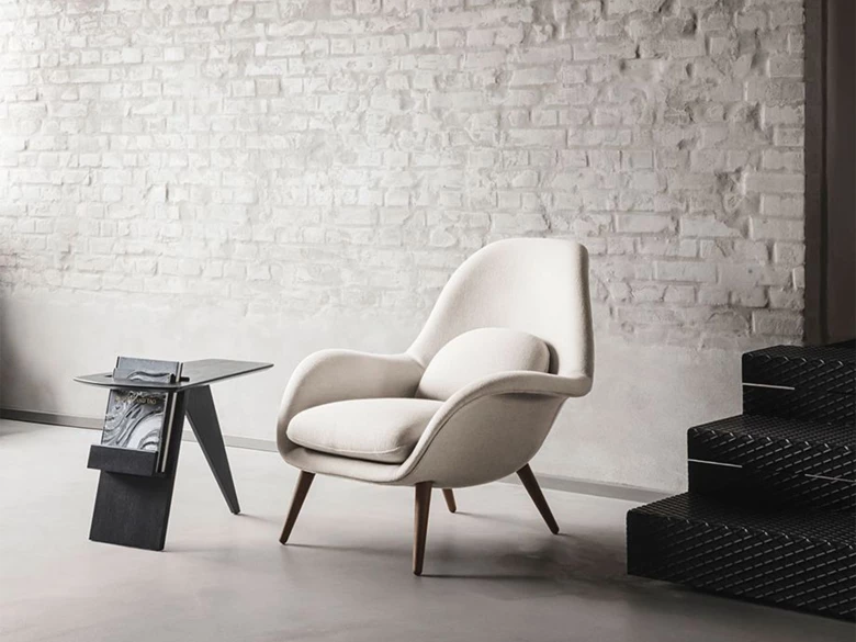 Fauteuil lounge Swoon