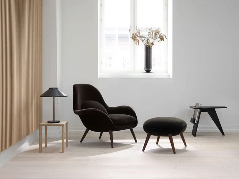 Fauteuil lounge Swoon
