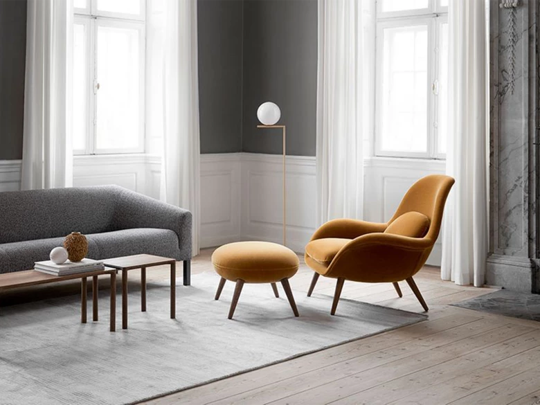 Fauteuil lounge Swoon