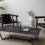 Fauteuil en cuir Altay - 3