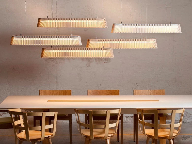 Suspension en bois 7000