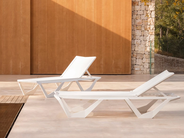 Voxel chaise longue (lot de 4)