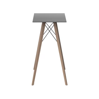 Table haute Faz wood 50 (lot de 4)