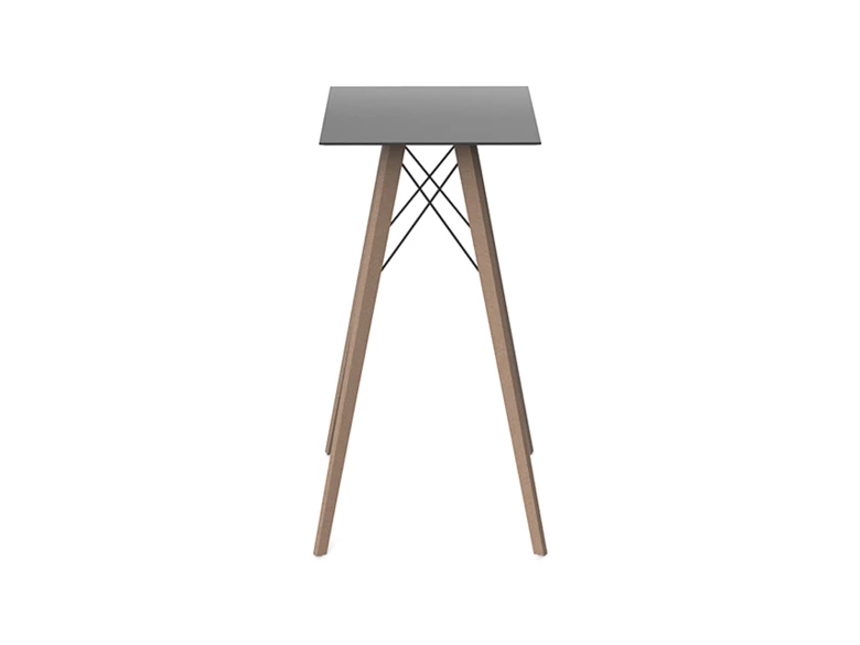 Table haute Faz wood 50 (lot de 4)