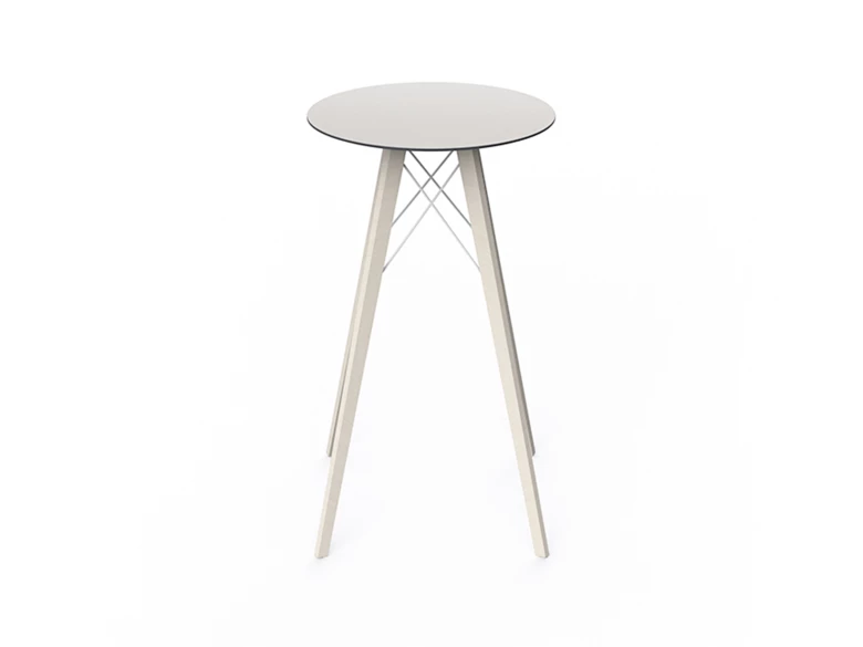 Table haute Faz wood 60 (lot de 4)