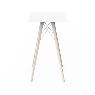 Table haute Faz wood 60 (lot de 4)