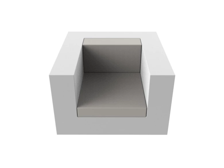 Fauteuil lounge Vela