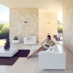 Fauteuil lounge Vela - 2