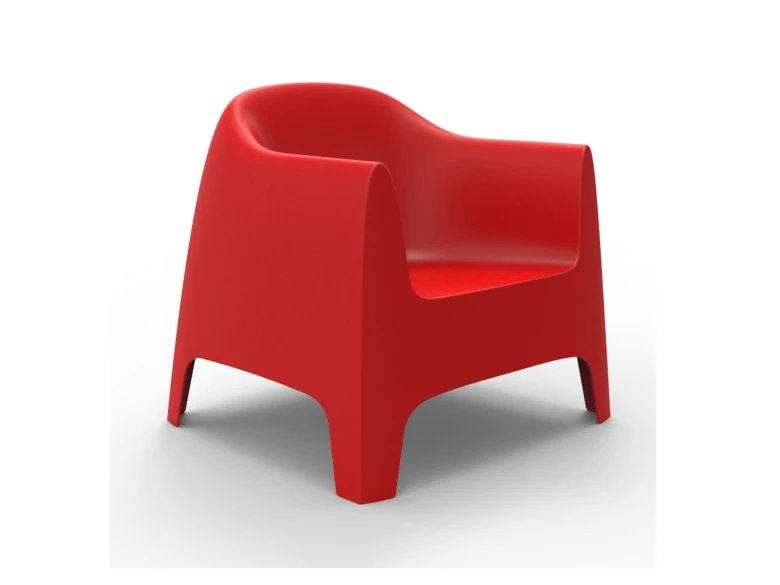 Fauteuil lounge Solid (lot de 4)