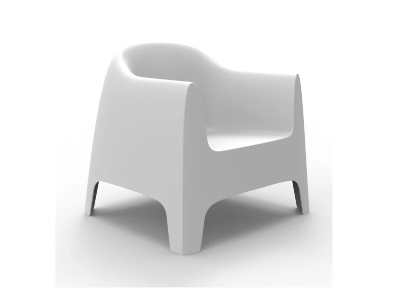 Fauteuil lounge Solid (lot de 4)