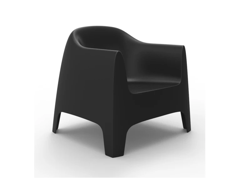 Fauteuil lounge Solid (lot de 4)