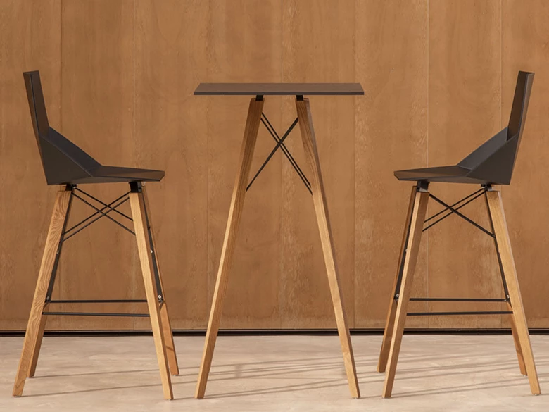 Tabouret Faz Wood (lot de 4)