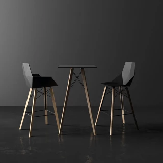 Tabouret Faz Wood (lot de 4)