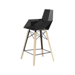 Tabouret Faz Wood avec accoudoirs (lot de 4) - 5
