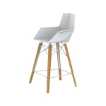 Tabouret Faz Wood avec accoudoirs (lot de 4) - 7