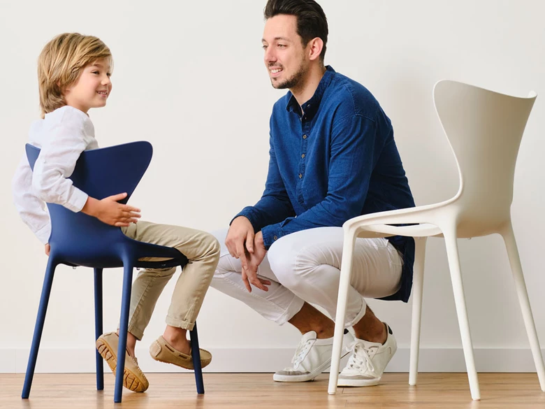 Chaise Love (lot de 4)