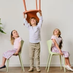 Chaise Love enfant (lot de 4) - 3