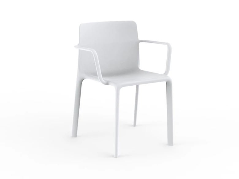 Chaise Kes avec accourdoirs (lot de 4)