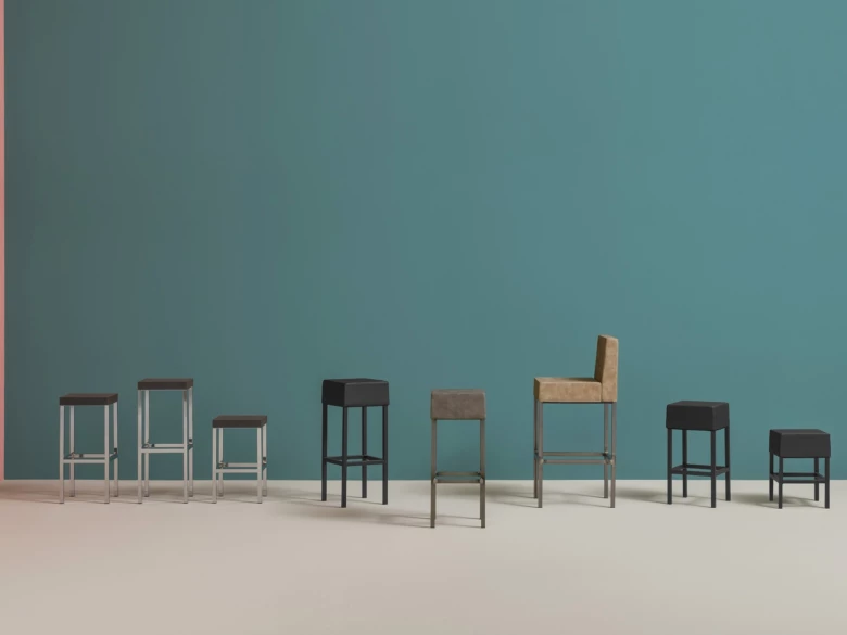 Tabouret haut Cube XL 1461