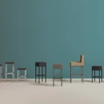 Tabouret haut Cube XL 1461 - 5