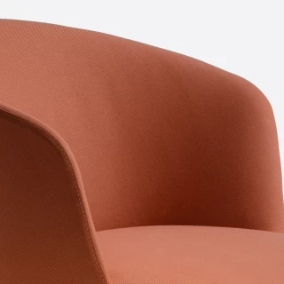 Chaise rembourrée Nym soft 2887