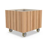 Jardinière à roulettes Vineyard XL - 1