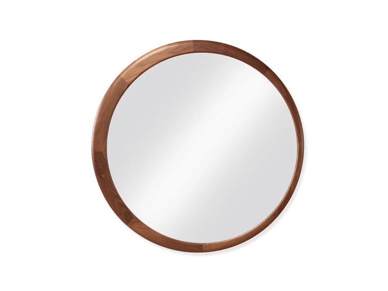 Miroir en noyer Luna