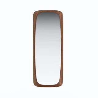 Miroir en noyer Sixty's