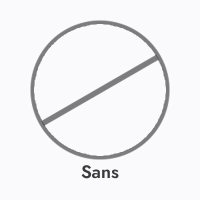 Sans coussin