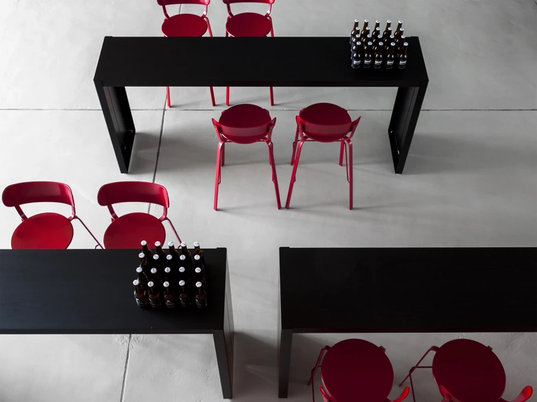 Tabouret en métal Stil S49