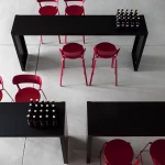 Tabouret en métal Stil S49 - 5