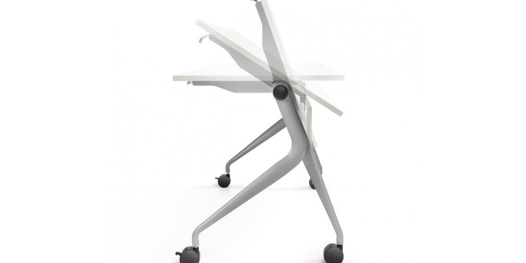 Table Sur Roulette Table sur roulettes avec plateau rabattable 2 Move