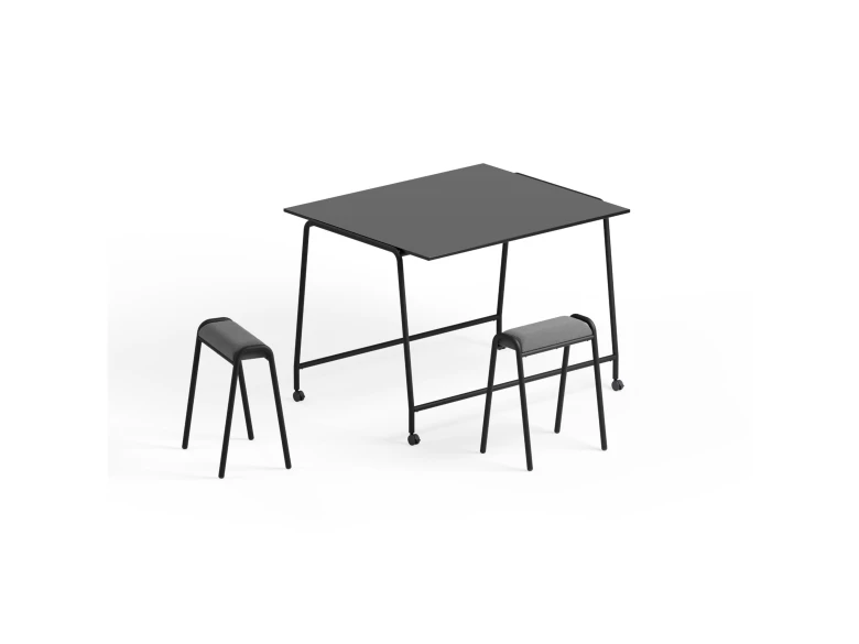 Table haute sur roulettes Boss LA