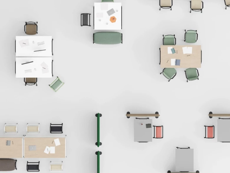 Bureau sur roulettes Boss SC