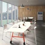 Grande table pliante sur roulettes Tam tam TRA - 6